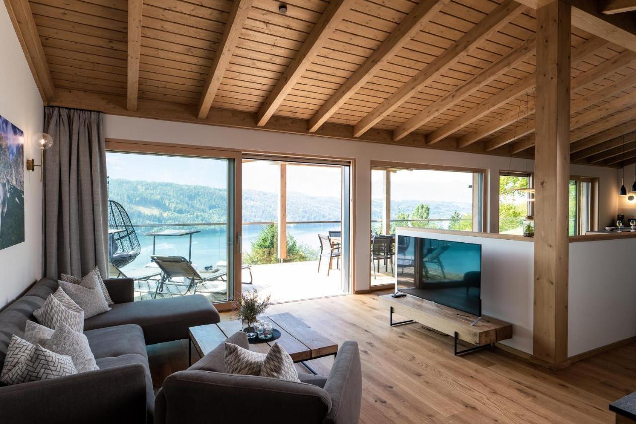 Chalet Seeblick Millstatt Extérieur photo