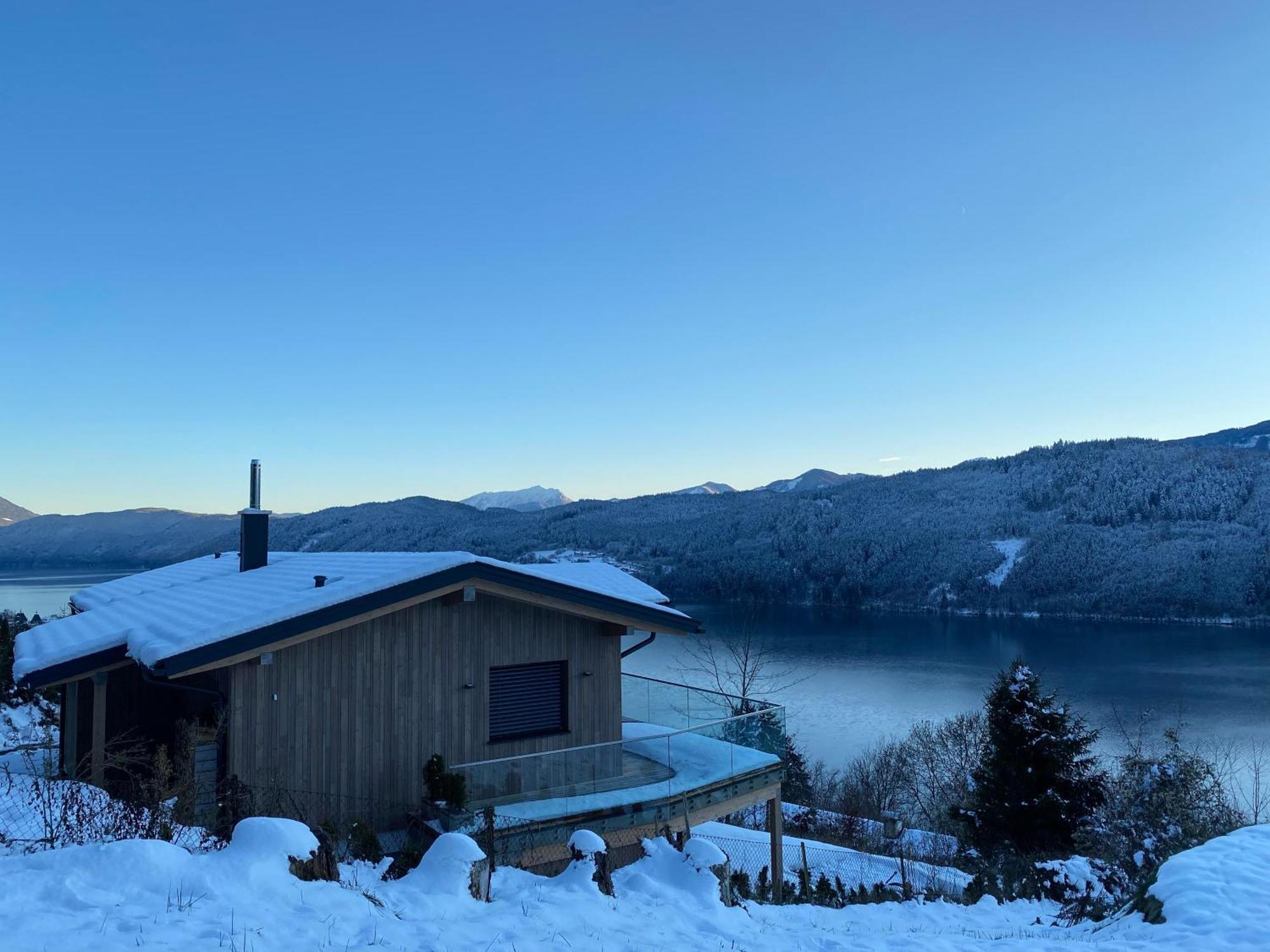 Chalet Seeblick Millstatt Extérieur photo