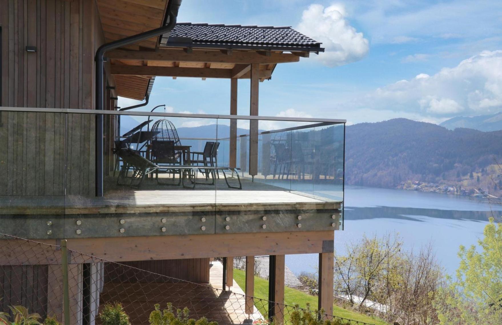 Chalet Seeblick Millstatt Extérieur photo