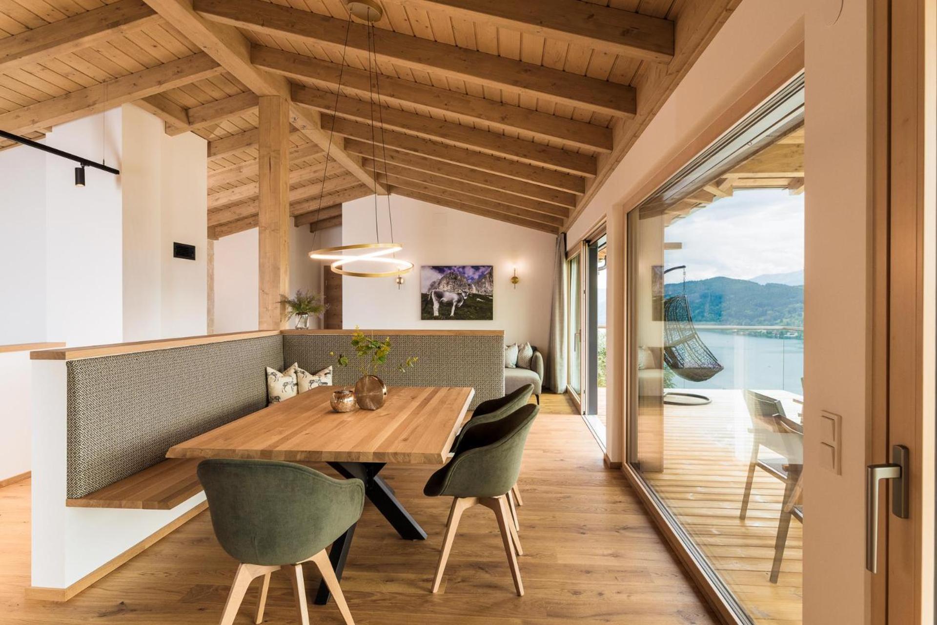 Chalet Seeblick Millstatt Extérieur photo