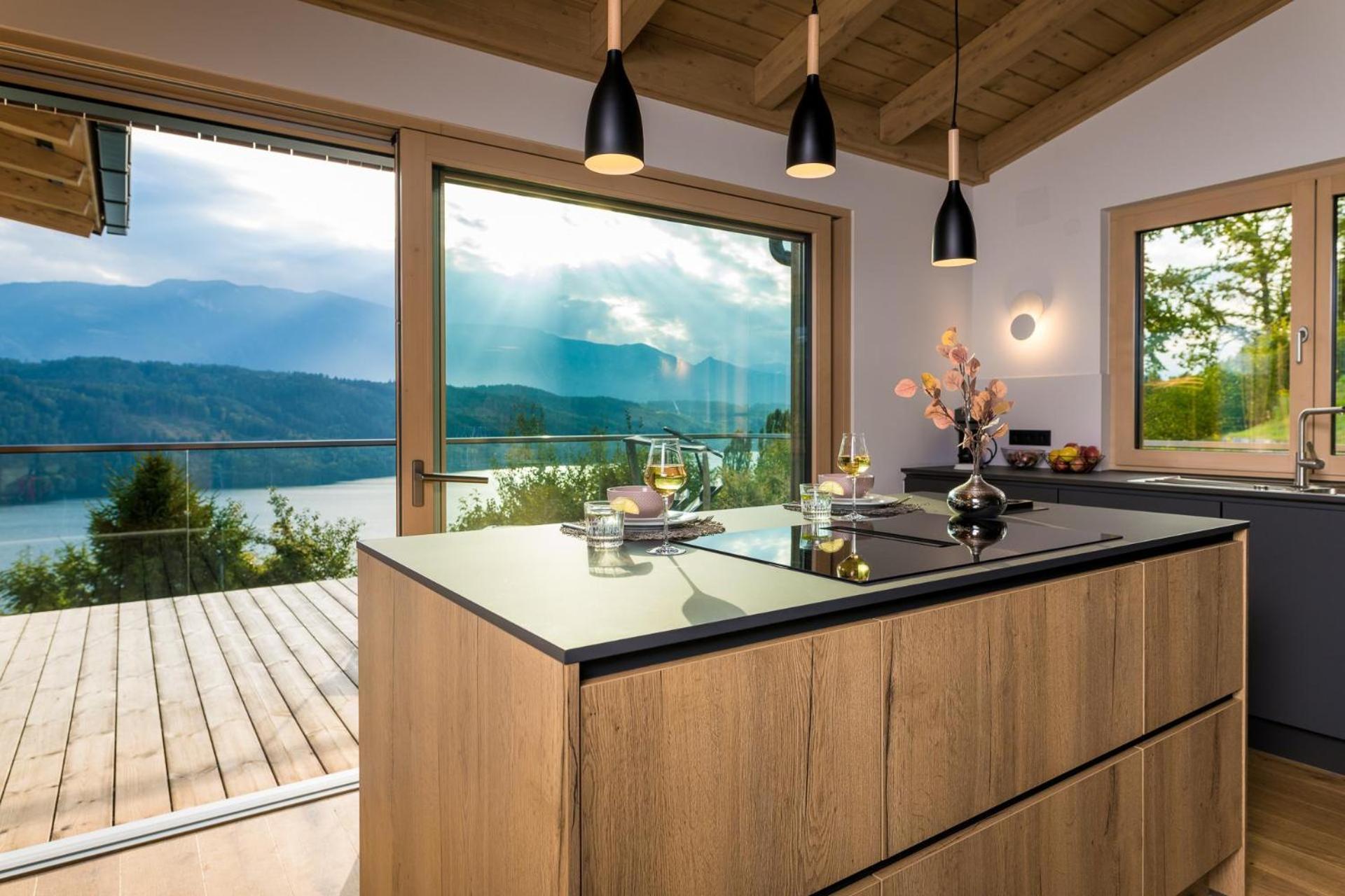 Chalet Seeblick Millstatt Extérieur photo