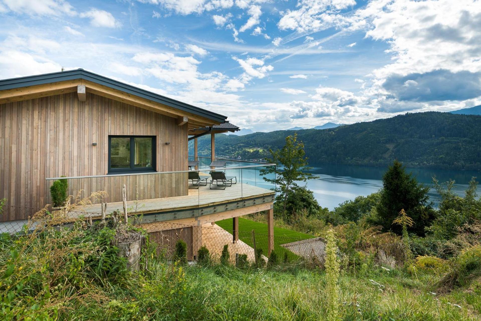 Chalet Seeblick Millstatt Extérieur photo